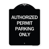 Authorized Permit Parking Only
