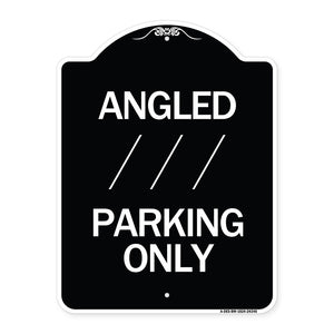 Angle Parking Only (With Bidirectional Arrow) 1