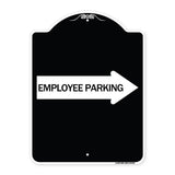 Employee Parking (With Right Arrow)
