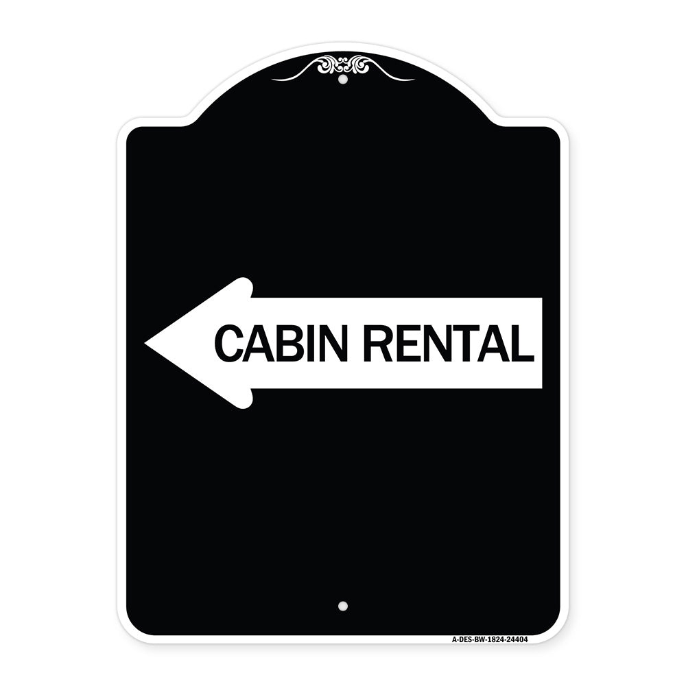Cabin Rental (With Left Arrow)