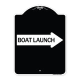 Boat Launch (With Right Arrow)