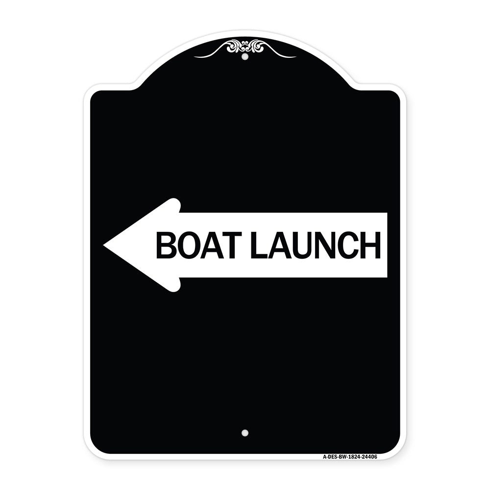Boat Launch (With Left Arrow)