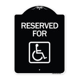Reserved for (With Accessible Symbol)