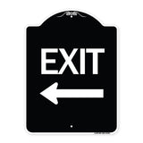 Exit with Left Arrow