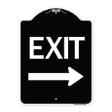 Exit with Right Arrow
