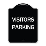Parking Lot Sign Visitors Parking