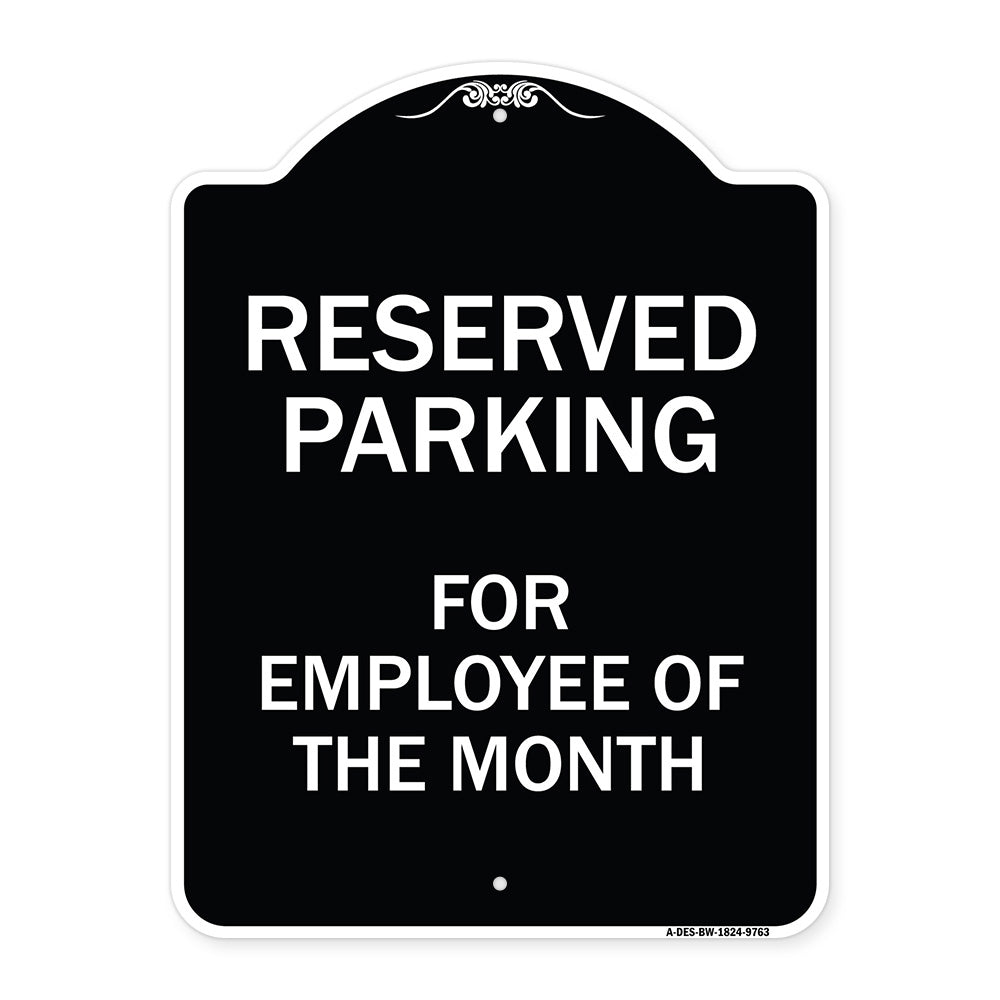 Reserved Parking For Employee Of The Month