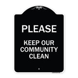 Please Keep Our Community Clean