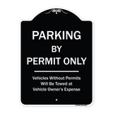 Parking By Permit Only Vehicles Without Permits Towed At Vehicle Owner's Expense