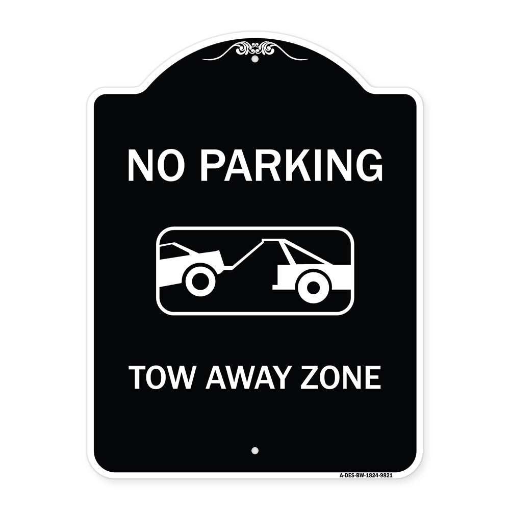 No Parking Tow Away Zone