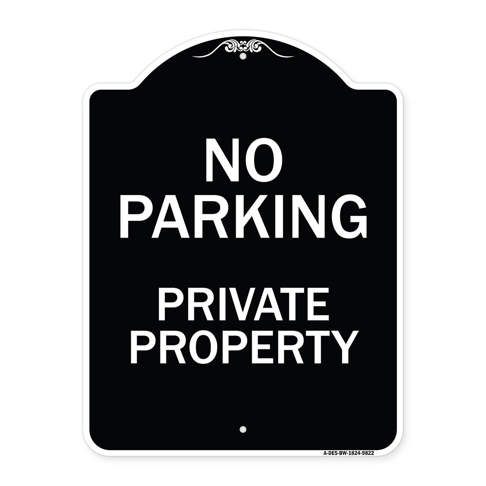 No Parking Private Property
