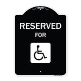 Graphic Handicapped Reserved