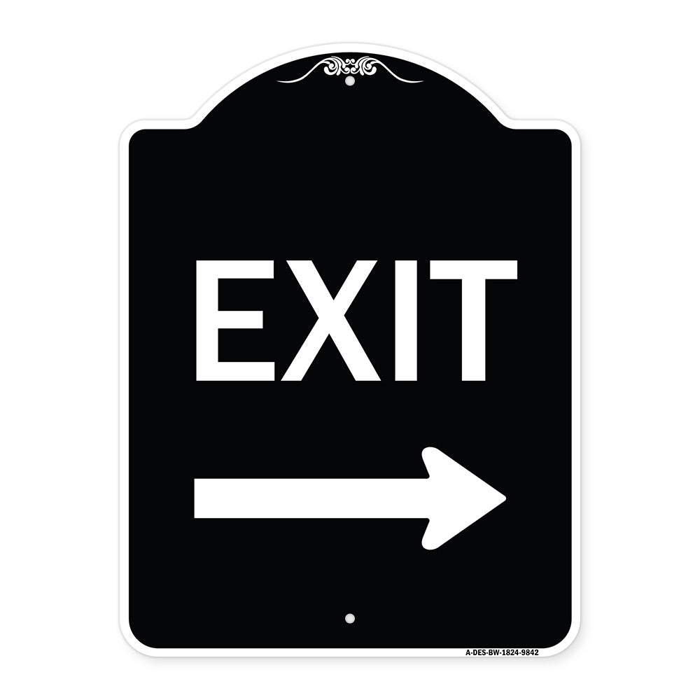 Exit With Right Arrow