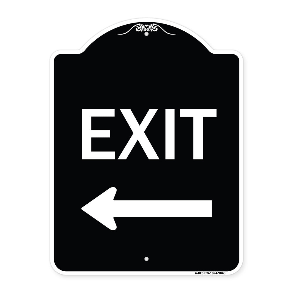 Exit With Left Arrow