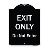 Exit Only Do Not Enter