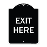 Exit Here
