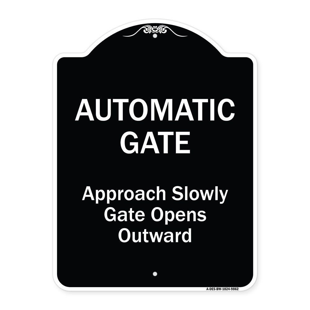 Automatic Gate Approach Slowly Gate Opens