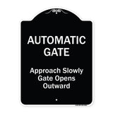Automatic Gate Approach Slowly Gate Opens