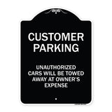 Unauthorized Cars Will Be Towed Away At Owner's Expense