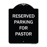 Reserved Parking For Pastor