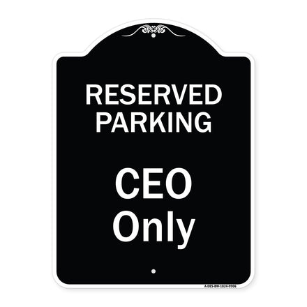 Reserved Parking Ceo Only