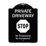 Private Driveway, Stop