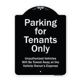 Parking For Tenants Only Unauthorized Vehicles Towed Away