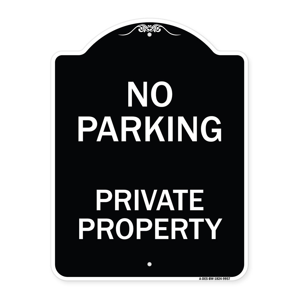 No Parking Private Property