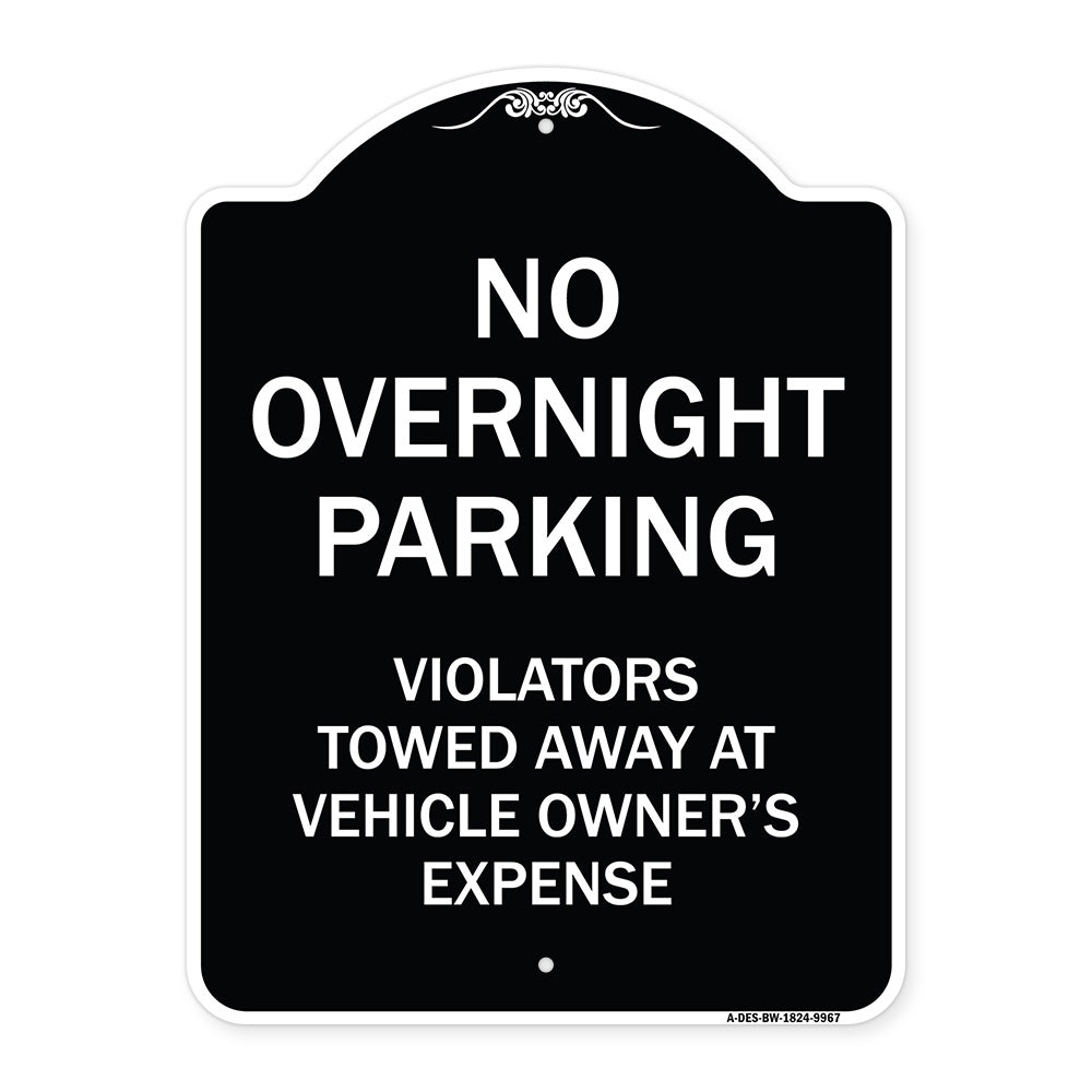 No Overnight Parking