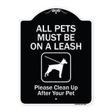 All Pets Must Be On A Leash Please Clean Up After Your Pet