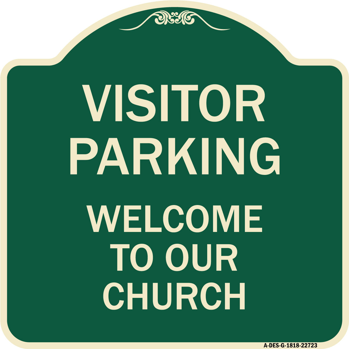 Visitor Parking Welcome to Our Church