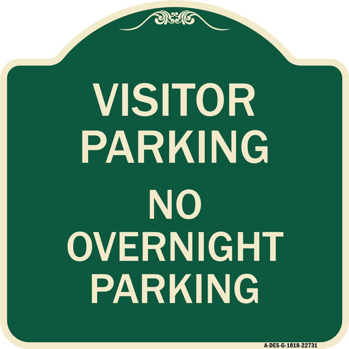 Visitor Parking No Overnight Parking