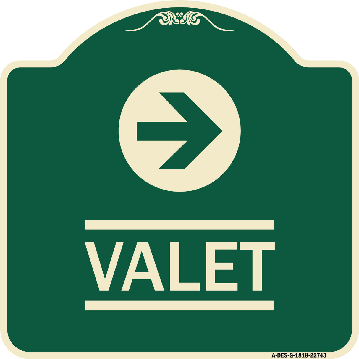 Valet Right Arrow