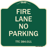 Texas Fire Lane No Parking