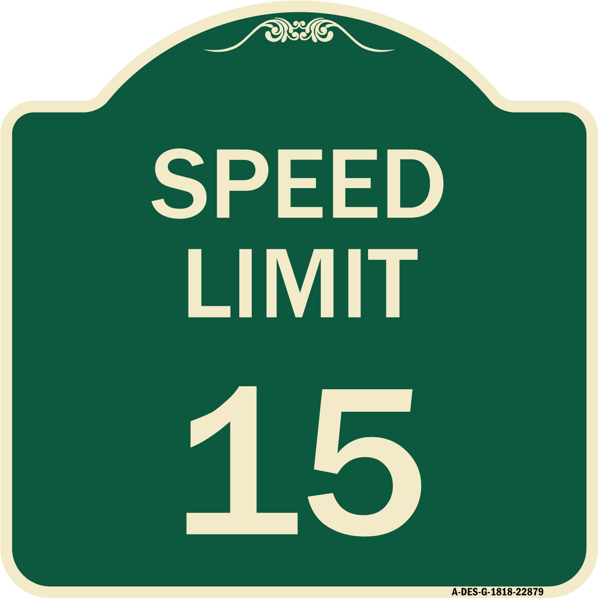 Speed Limit 15 Mph