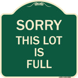 Sorry This Lot Is Full