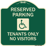 Reserved Parking Tenants Only No Visitors (With Graphic)