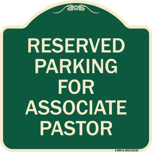 Reserved Parking for Associate Pastor
