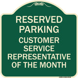 Reserved Parking Customer Service Representative of the Month