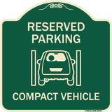 Reserved Parking Compact Vehicle
