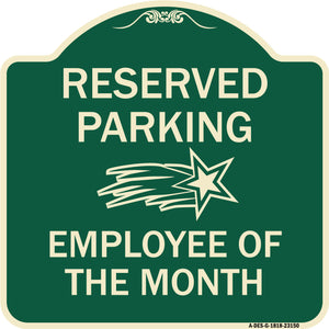 Reserved Parking - Employee of the Month 1