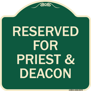 Reserved for Priest & Deacon
