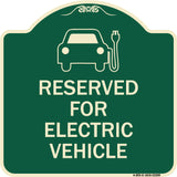 Reserved for Electric Vehicle (With Graphic)