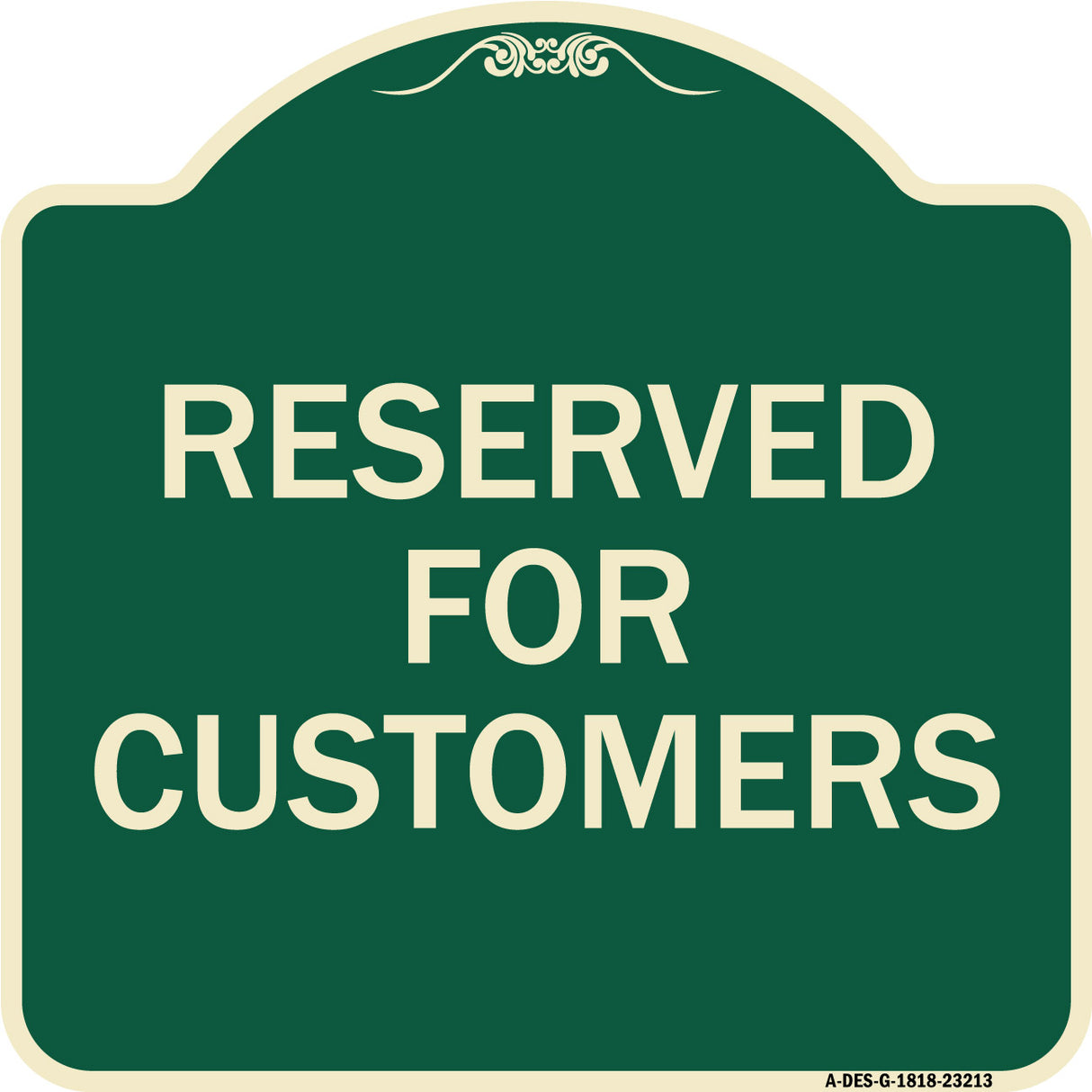 Reserved for Customers