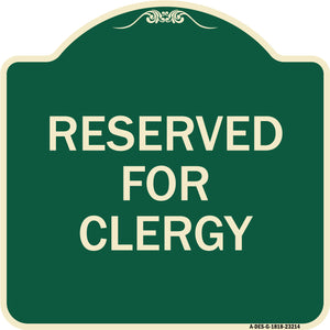 Reserved for Clergy