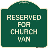 Reserved for Church Van