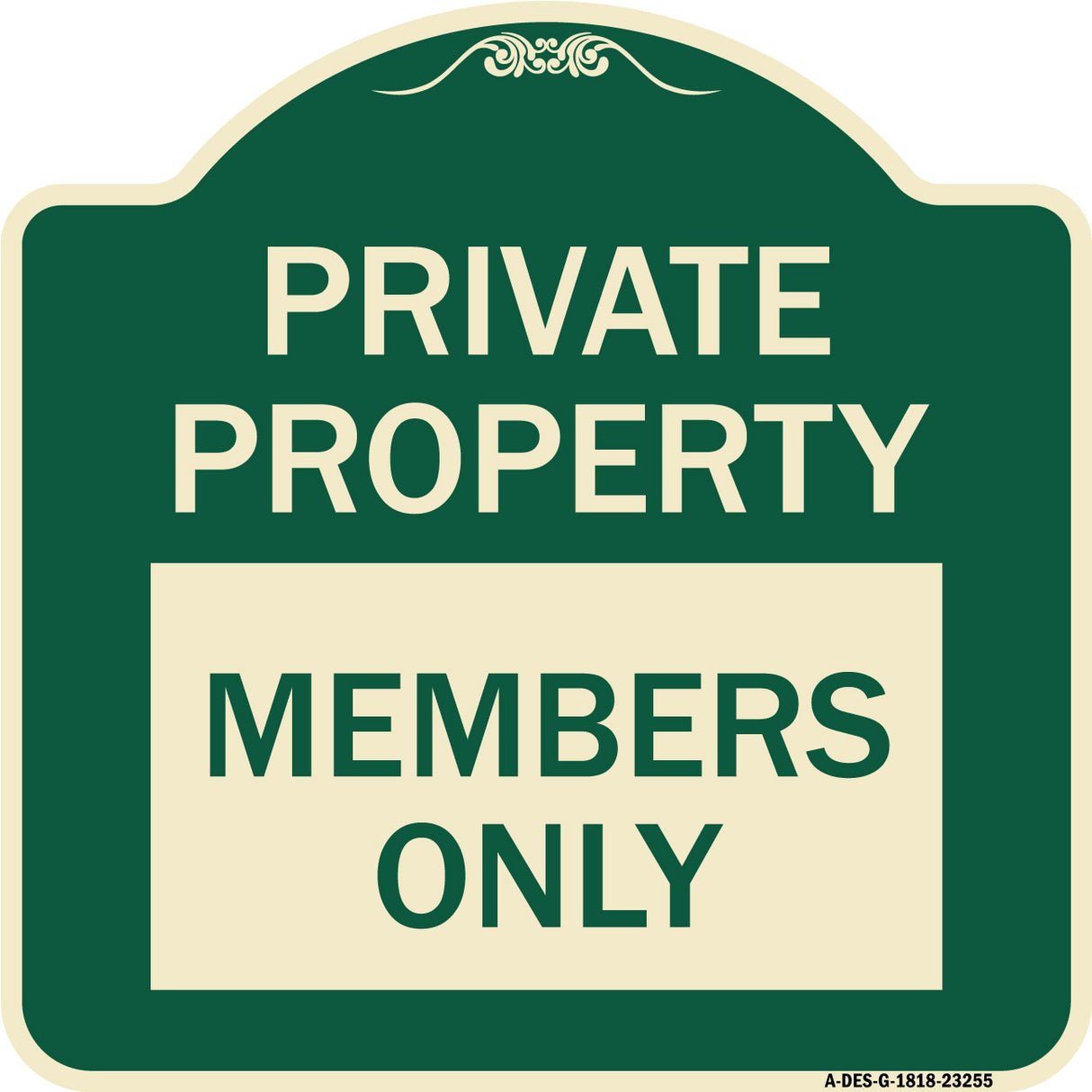 Private Parking Members Only