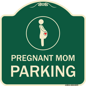 Pregnant Mom Parking (With Graphic)