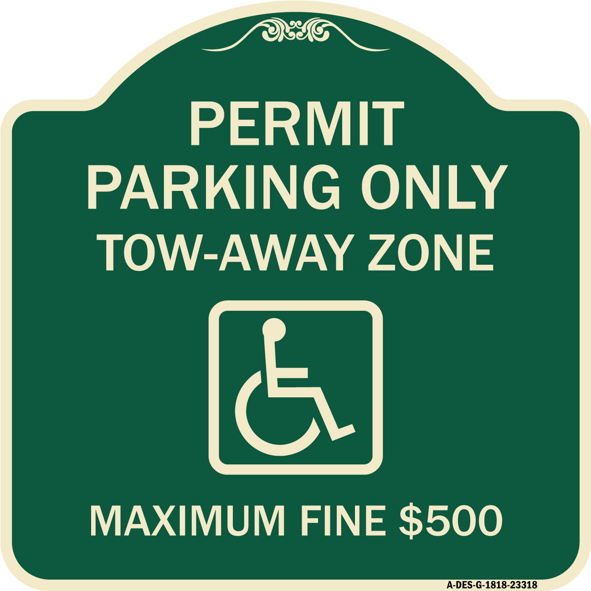 Permit Parking Only Tow-Away Zone Maximum Fine