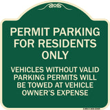 Permit Parking for Residents Only Vehicles Without Valid Parking Permits Will Be Towed at Vehicle Owner's Expense